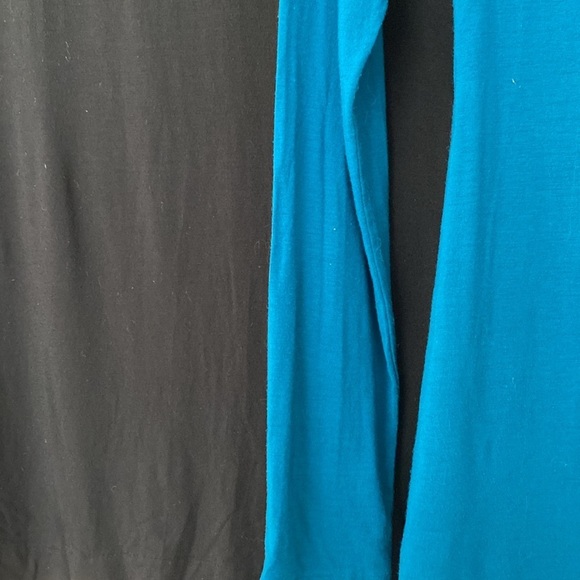 Banana Republic Set of Two‎ Cowl Neck Tops Black and Jade Green Size Small Modal - Picture 4 of 9